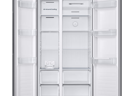 Samsung RS52B3000M9/TC 19.6 cu.ft. Side by Side No-Frost Refrigerator – 2023