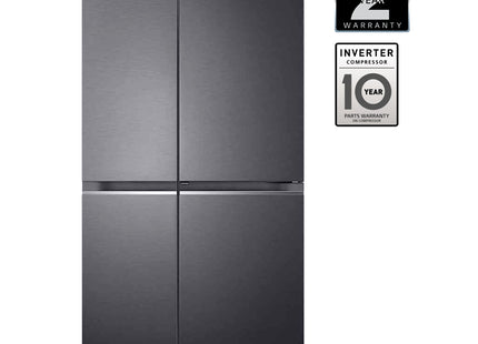 LG Refrigerator Door in Door Side by Side 24.5 cu.ft RVS-M245BM