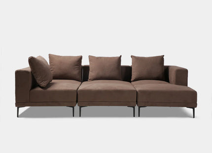 Our Home Churchill Modular Sofa (Brown)