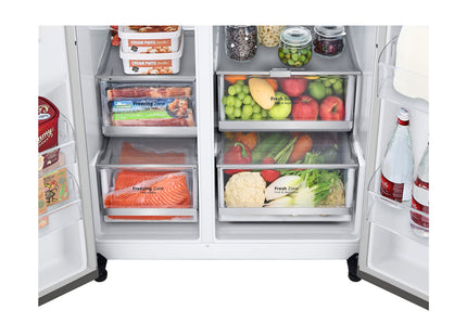 2024 Model – LG Refrigerator Side by Side 24.5 cu.ft. RVS-B245PZ1