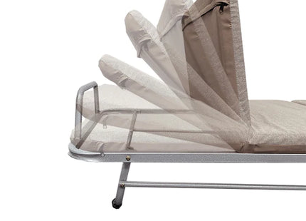 Blakely 2 Section Folding Bed (Beige)