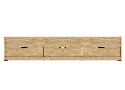 Siesta with 6 Drawers Bed (Oak)