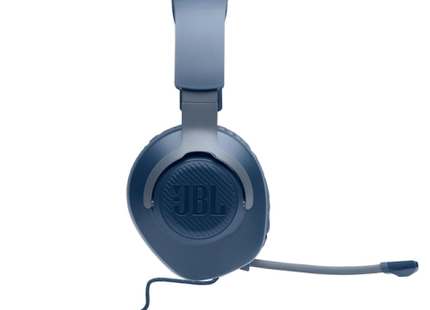 JBL Quantum 100 Blue Wired Over-Ear Gaming Headset