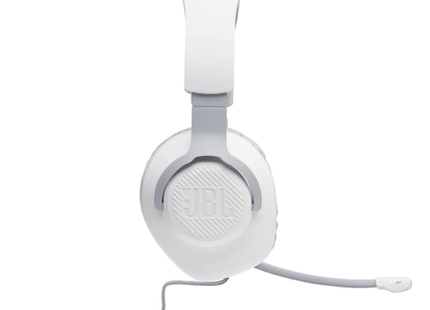 JBL Quantum 100 White Wired Over-Ear Gaming Headset