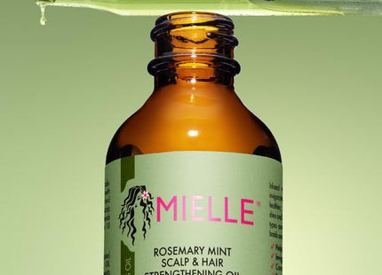 Mielle Organics MIELLE - ROSEMARY MINT, SCALP & HAIR OIL, INFUSED W/BIOTIN & ENCOURGES GROWTH, FOR DAILY USE, SCALP TREATMENT, SPLIT END CARE & SCALP & STRENGTHENING OIL