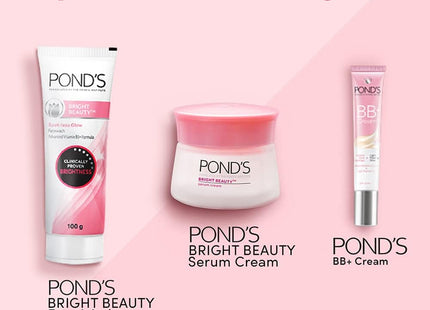 Pond's Bright beauty sport-less glow SPF 15PA++ 35g.