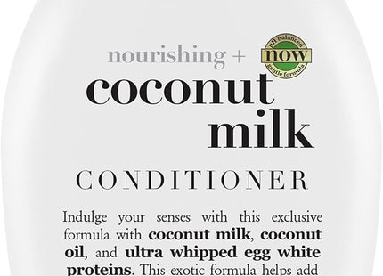 Ogx Nourishing+ Coconut Milk Conditioner, 385ml
