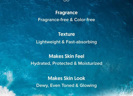 Aqualogica Detan+ Dewy Lightweight Sunscreen with SPF 50+ & PA++++ for UVA/B & Blue Light Protection | Normal, Sensitive & Dry Skin | Tan Removal & No White Cast for Men & Women - 50g