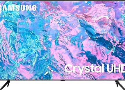 SAMSUNG Smart TV, Crystal UHD, CU7000, 50 Inch, Black, 2023, UA50CU7000UXMM
