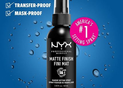 NYX PROFESSIONAL MAKEUP Setting Spray, Matte 01