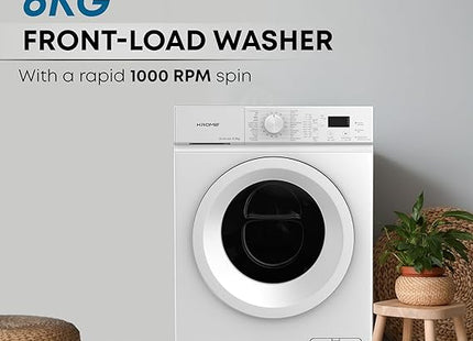 KROME 6Kg 1000 RPM Front Load Washing Machine