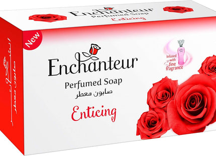 Enchanteur Enticing Soap With Rose And Magnolia Extracts, 2X125G