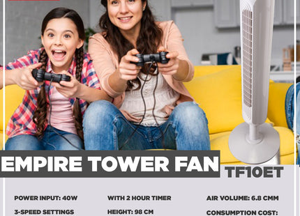 3D TF10ET Empire Tower Fan