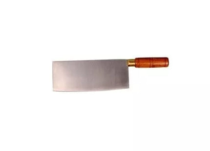 KITCHEN PRO 8 inches High carbon Stainless Steel from Japan Asian Vegetable Cleaver Knife French Chef's Knife Ergonomic Wooden Handle