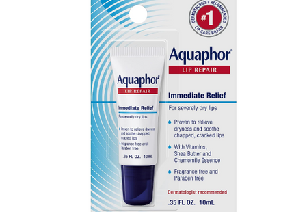 Aquaphor Lip Repair .35 Fluid Ounce Carded Pack