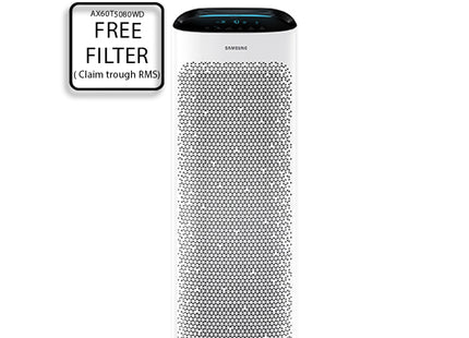 SAMSUNG AX60T5080WD/TC 60 sqm Air Purifier with HEPA Filter