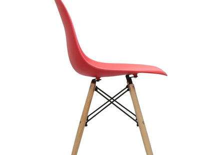 Our Home Elisse Office Chair Red/Beech