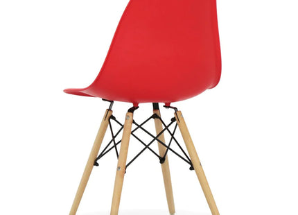 Our Home Elisse Office Chair Red/Beech