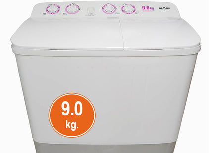 Eurotek ETW-919W 9kg Twin Tub Washing Machine