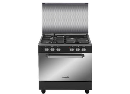 Fujidenzo 60 cm Cooking Range, 3 Gas + 1 Electric, Gas Oven, Rotisserie FGR 6631VTRMB