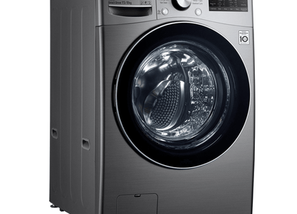 LG Washing Machine 15.0kg Front Load Washer & 8.0kg Dryer F2515RTGV