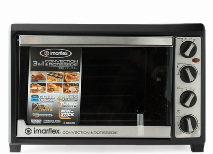 Imarflex IT-480CRS 48 Liters 3 in 1 Convection & Rotisserie Oven