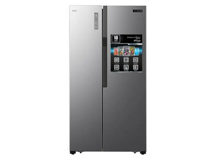 American Home AHRHISBS18INV 18.0cu.ft. Inverter Side by Side Refrigerator