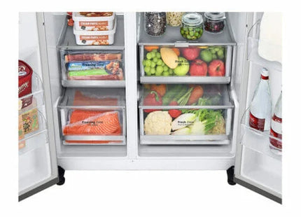 LG Refrigerator Side by Side 24.5 cu.ft RVS-M245NS