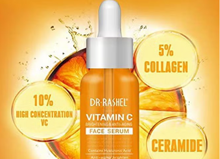 Dr. Rashel Vitamin C Brightening And Anti-Aging Facial Serum Orange 50ml