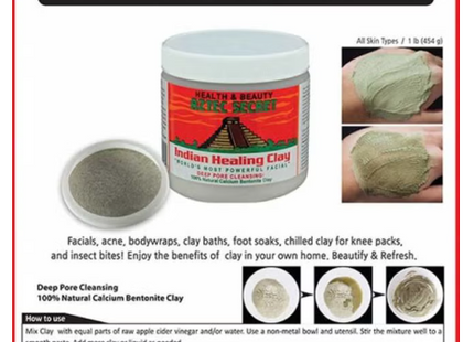 Aztec Secret Indian Healing Clay 454grams