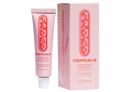 Topicals Mini Faded Serum for Dark Spots & Discoloration, Neutral, 15 ml (Pack of 1), 0.5 fl oz