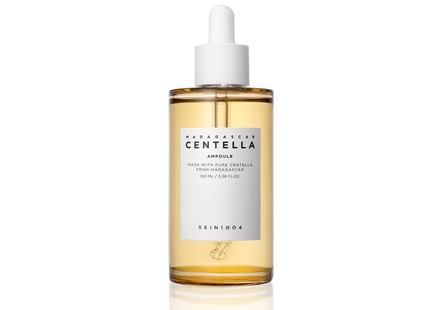 Skin1004 Madagascar Centella Asiatica 100 Ampoule (100ml or 3.38 floz) - Facial Serum - 100% Centella Asiatica Extract - for soothing sensitive and acne-prone skin