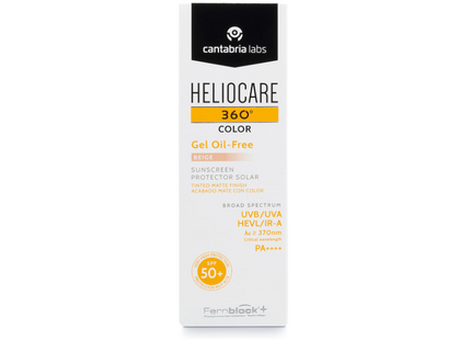HELIOCARE 360 GEL OIL-FREE SPF50 -BEIGE - 50ML
