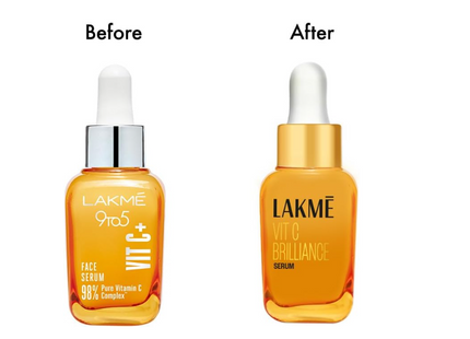 Lakmé 9To5 Vitamin C+ Facial Serum with 98% Pure Vitamin C complex, Improves Skin textures, Brightens, and gives Healthy, Glowing skin, All Skin Types, 30ml
