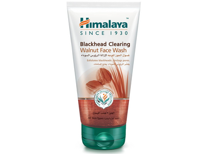 Himalaya Since 1930 Blackhead Clearing Walnut Face Wash 150 ml, Pack Of 1