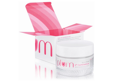 Plum E-Luminence Deep Moisturizing Cream, Ultra-hydrating Moisturizer Face For Normal Dry & Sensitive Skin, Rose, 50 ml