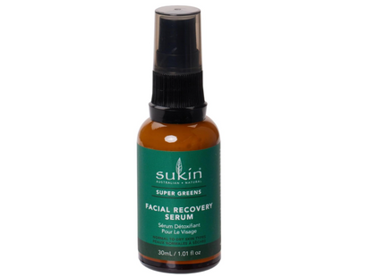 SUKin Super Greens Facial Recovery Serum, 30 Ml
