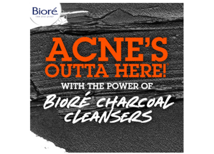 Biore Charcoal Acne Scrub, 4.5 Ounce