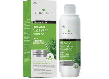 Bio Balance Organic Aloe Vera Shampoo, 330 Ml