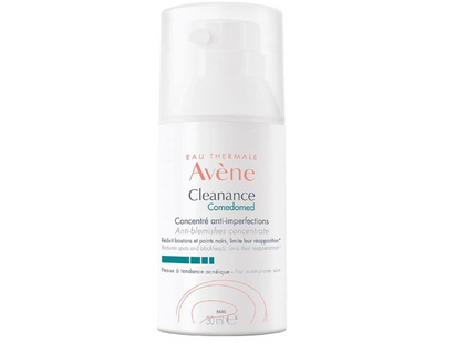 Eau Thermale Avène Cleanance Comedomed Anti-Blemish Concentrate - Reduces Spots and Existing Blackheads and Limits The Appearance of New Blemishes - Fragrance-Free, Alcohol - Free - 30ml Pump Bottle