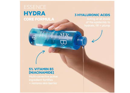 Svr B3 Hydra Essence Moisturising Toner Gel Lotion For Dry, Dehydrated Skin, 150 Ml