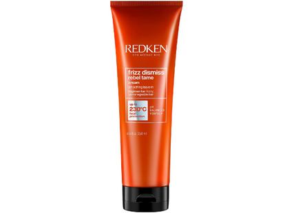 Redken Frizz Dismiss Rebel Tame, Heat Protection Smoothing Cream, Babassu Oil, 250 Ml