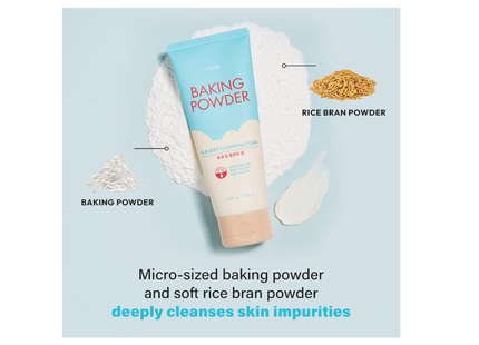 Etude House Baking Powder B.B Deep Cleansing Foam - 160ml, 5.4 Fl Oz (Pack of 1)