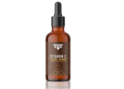 Beardhood Vitamin C Serum for Face with Vitmain C 20%, Hyaluronic Acid and Green Tea Extract