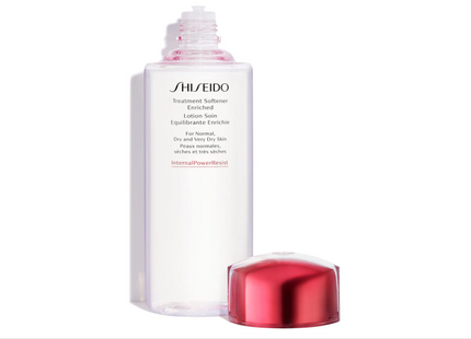 Shiseido Treatment Softener Enriched - 300 mL - Smoothing, Hydrating Softener for Plump, Moisturized Skin - For Normal, Dry & Very Dry Skin
