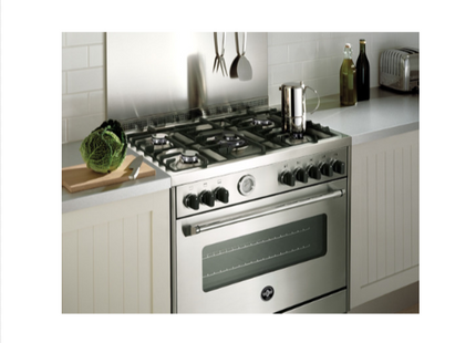 90 6-BURNER, ELECTRIC OVEN, ELECTRIC GRILL AMS96L 61LAX