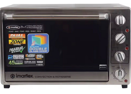 Imarflex IT-450CRS 3-in-1 Convection & Rotisserie