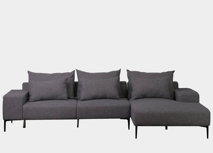 Our Home Seville Sectional Sofa (Gray)