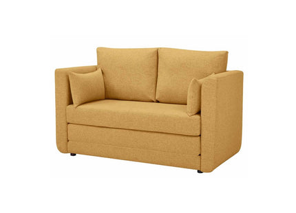 BARKER SOFABED WITH POCKETS (GINGER YELLOW)