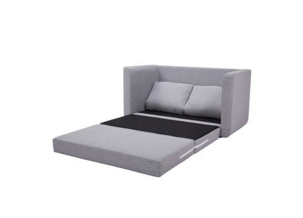 BARKER SOFABED WITH POCKETS (LIGHT GRAY)
